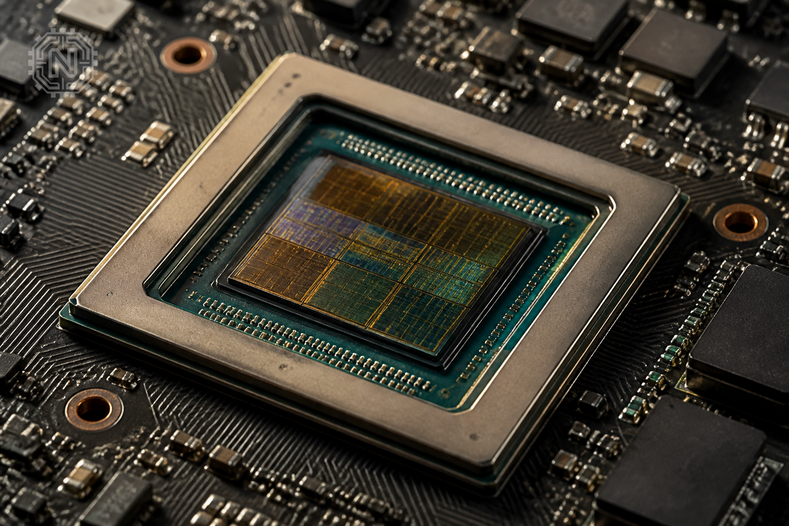 AI chip technology for 2026 in a detailed close-up