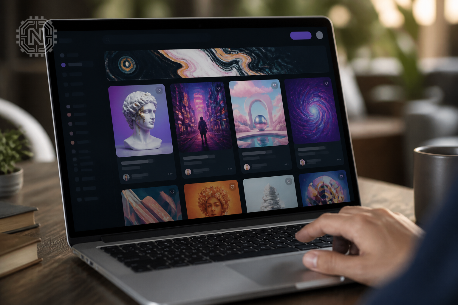NFT marketplace platform with art listings in 2026