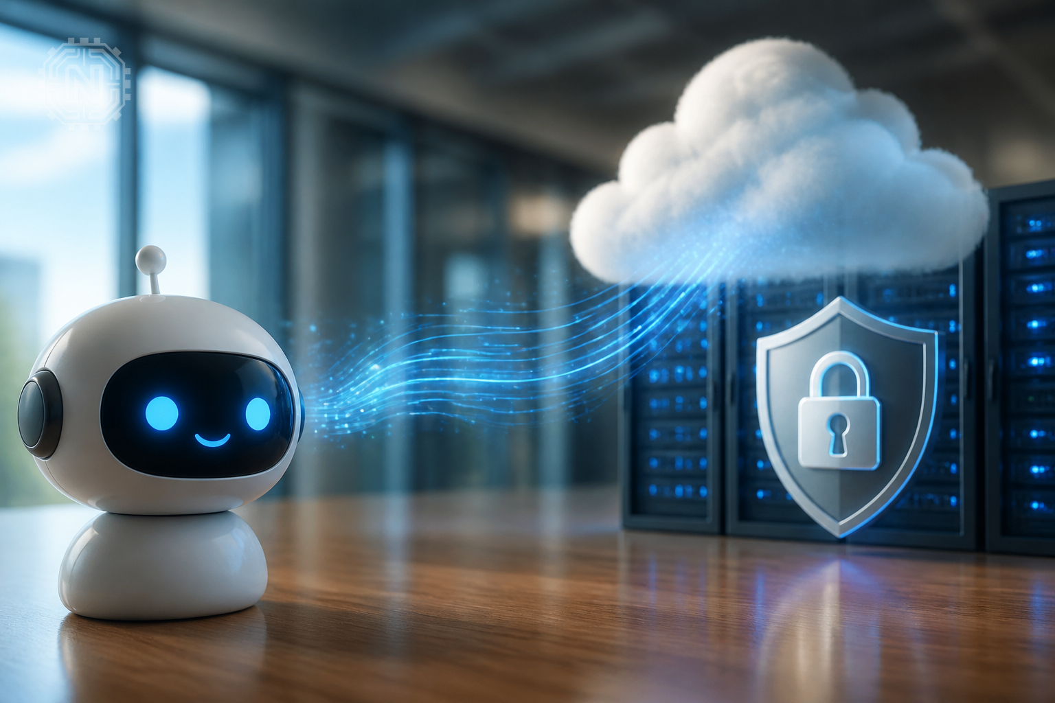 Data flow and security in AI chatbots in 2026
