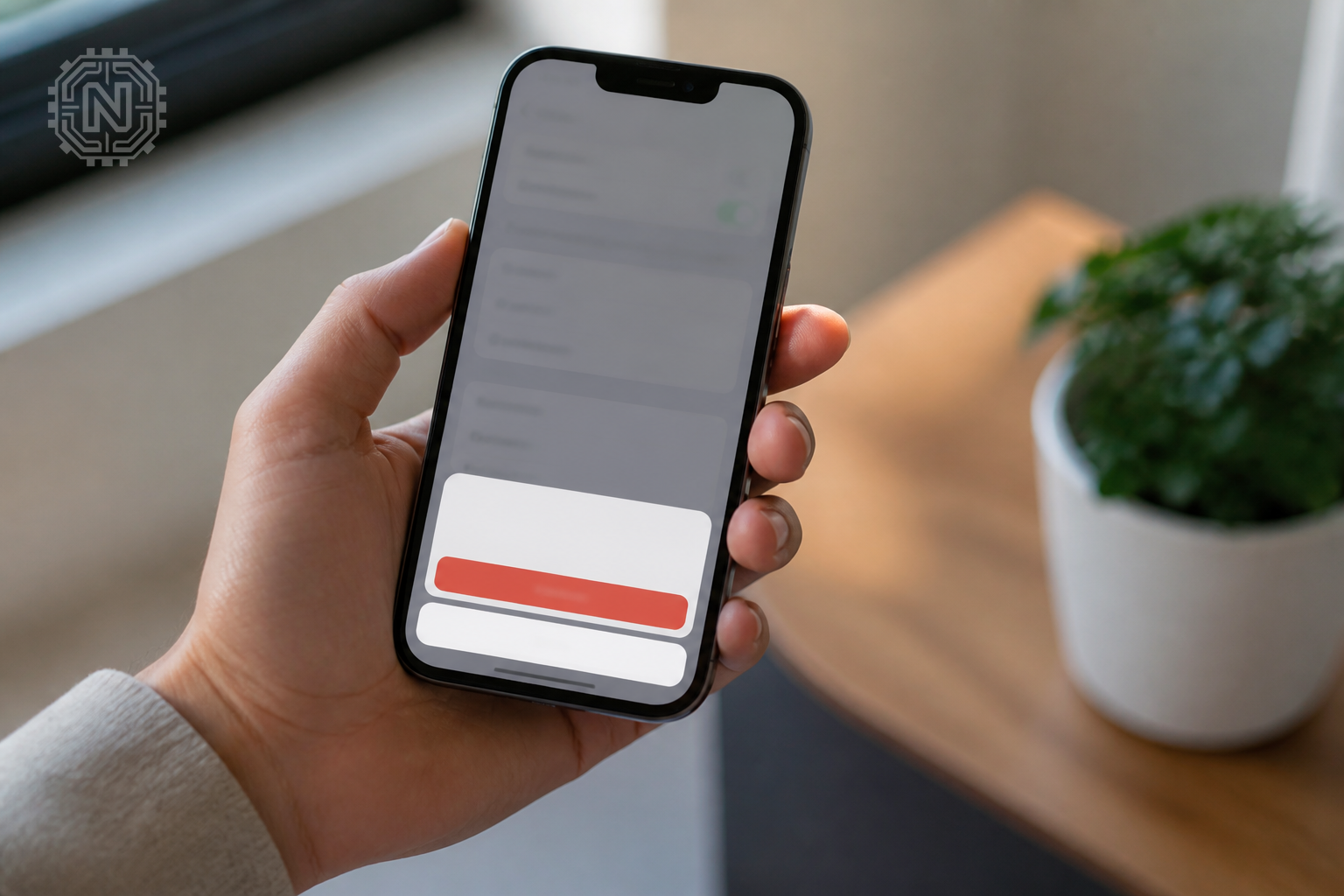 Factory reset confirmation on iPhone in 2026
