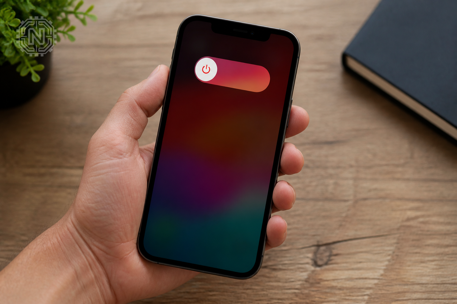 Restarting iPhone with power off slider in 2026