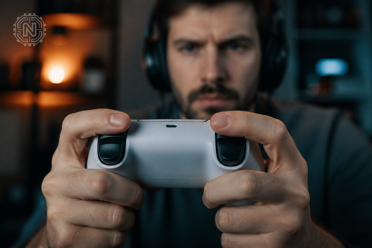Gaming controller with adaptive triggers and customization features