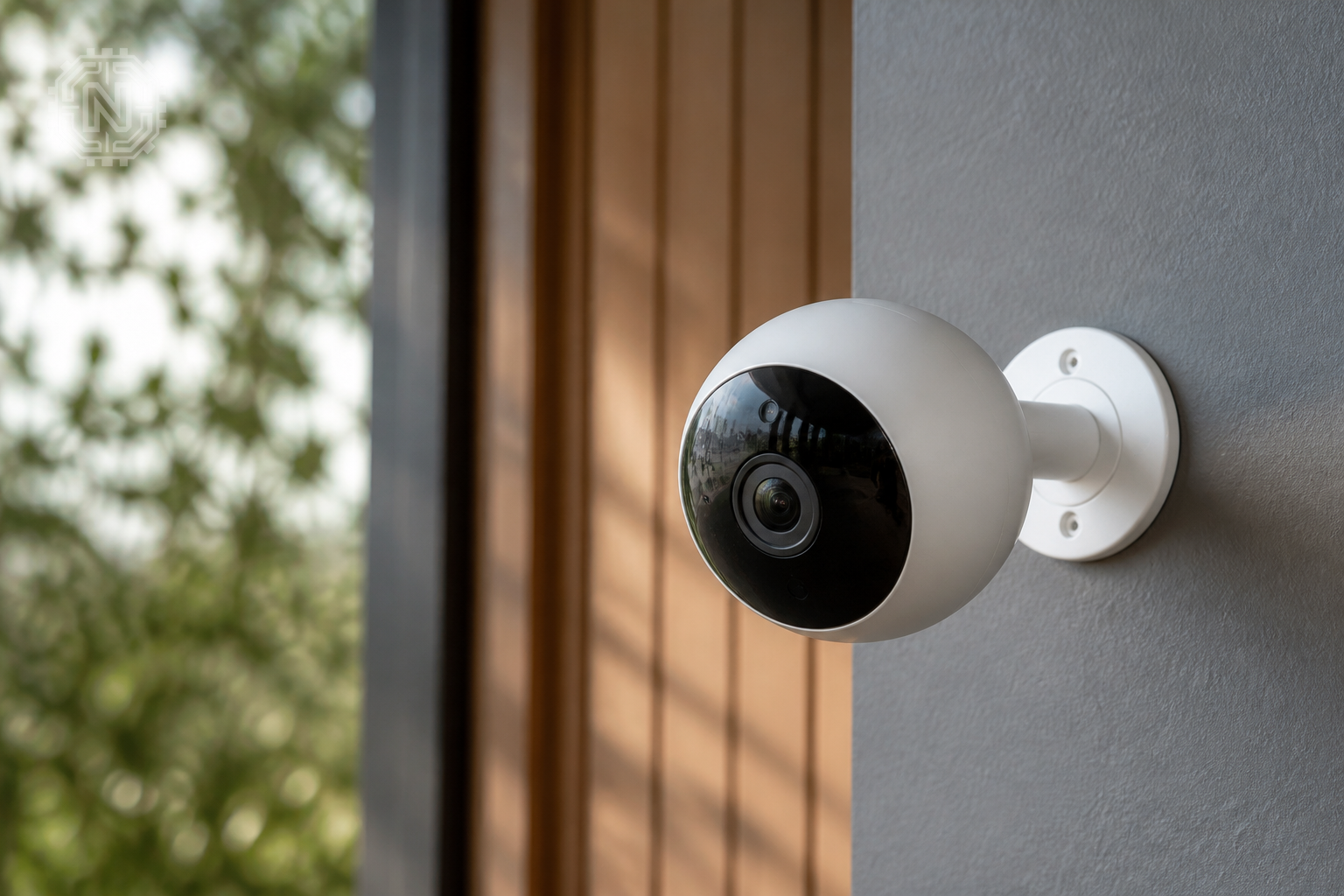 Smart security camera as part of home security system