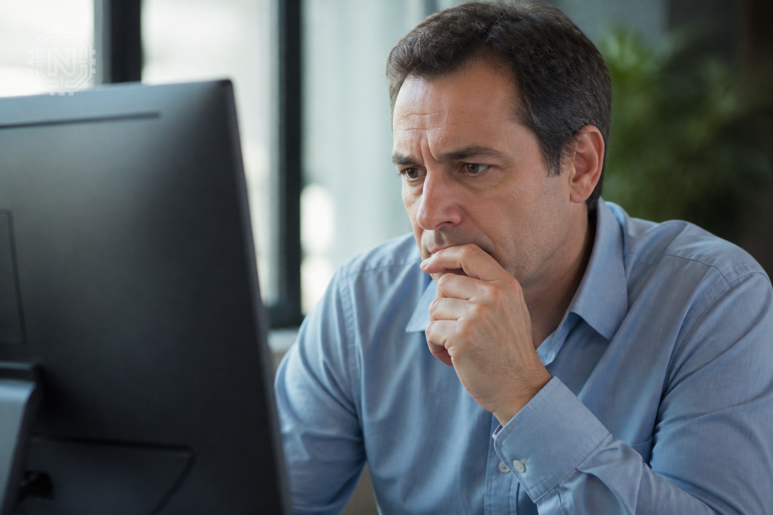 Employee recognizing a phishing email in 2026
